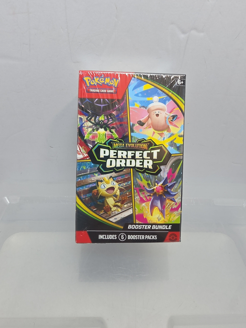 Pokémon TCG Mega Evolution Perfect Order Booster Bundle 6 Packs Factory Sealed